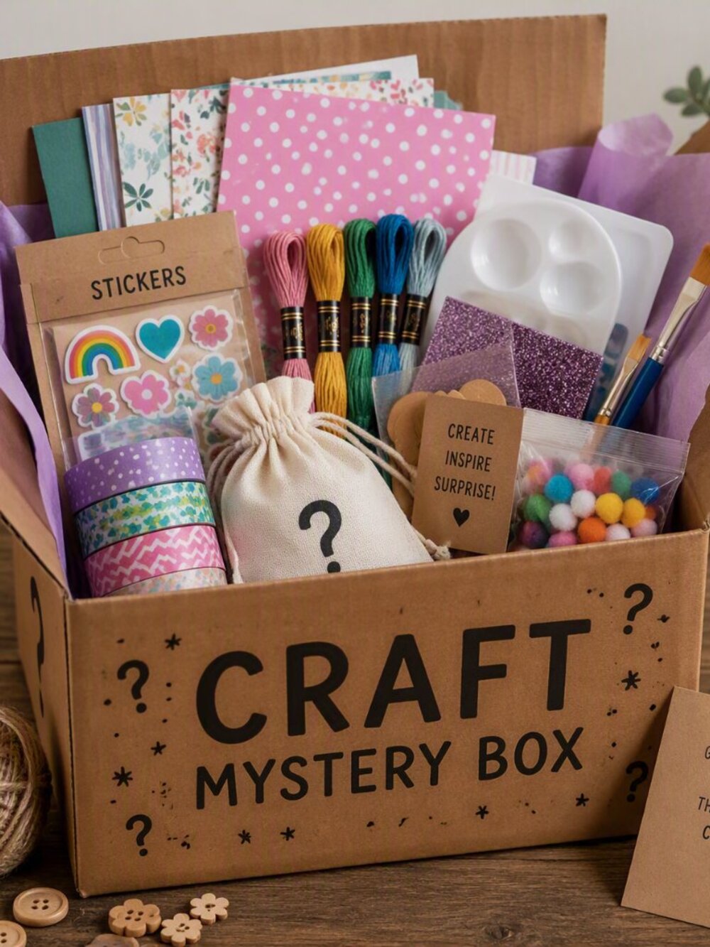 Mystery Arts & Craft Box